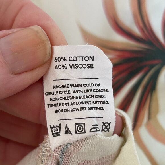 jetty mens xl Dockside Party cotton/viscose floral Hawaiian Style buttonup shirt - Picture 7 of 9